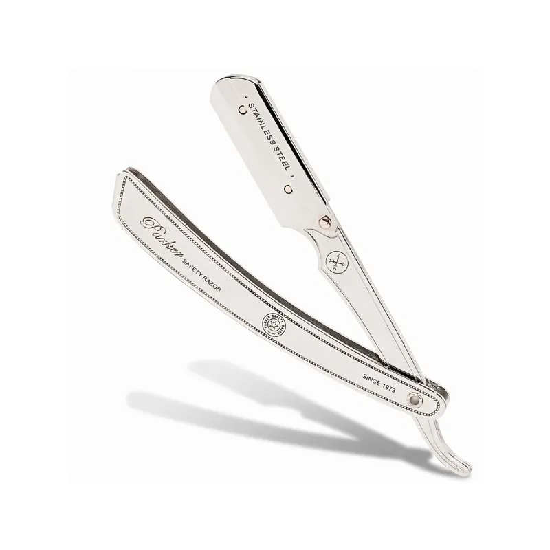 Parker SRX Stainless Steel Barber Straight Razor ''Shavette''