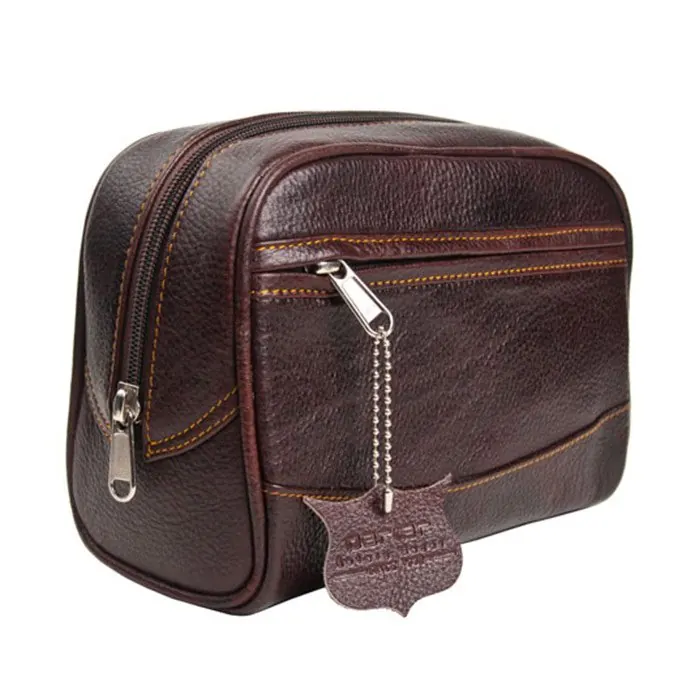 Parker travel case in pelle