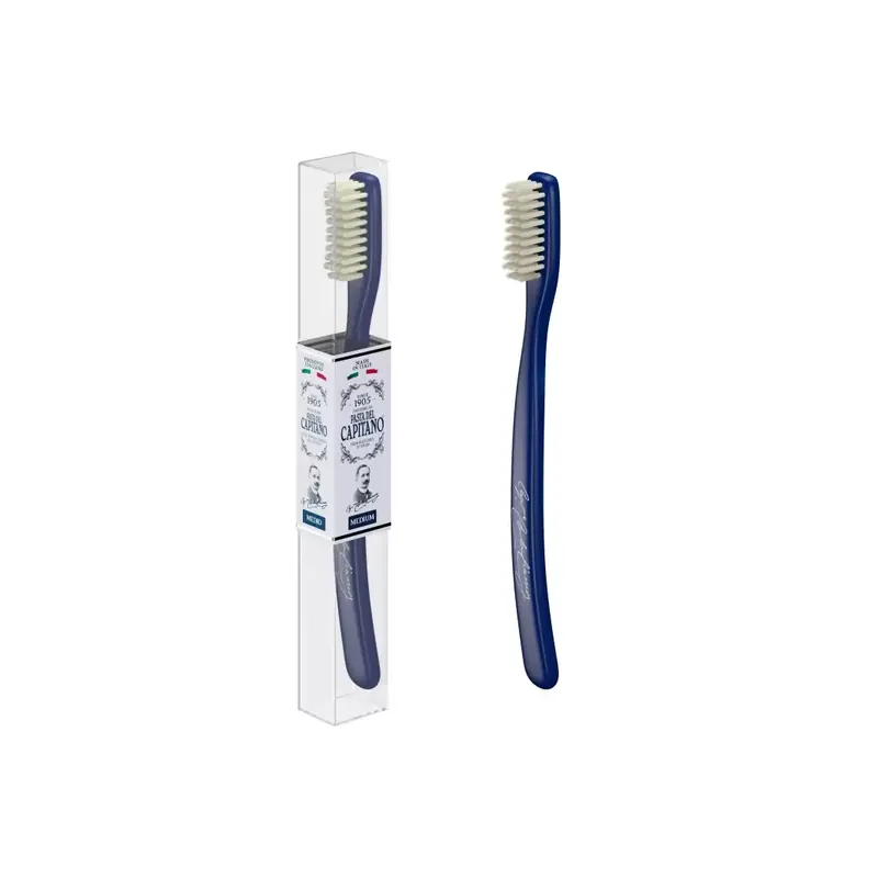 Pasta del Capitano 1905 Medium Nylon Toohbrush Blue