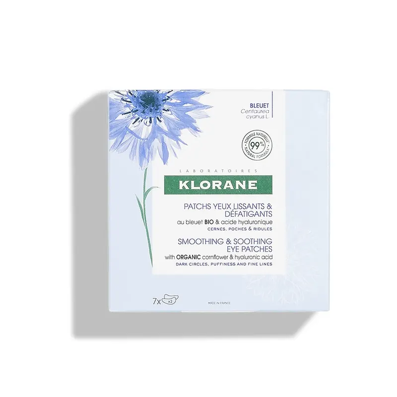 Patch Occhi Leviganti e Antifatica al Fiordaliso BIO KLORANE | Pinalli