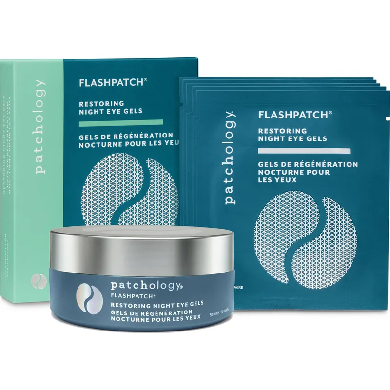 Patchology FlashPatch Restoring Night Eye Gel Mask, 5 pezzi