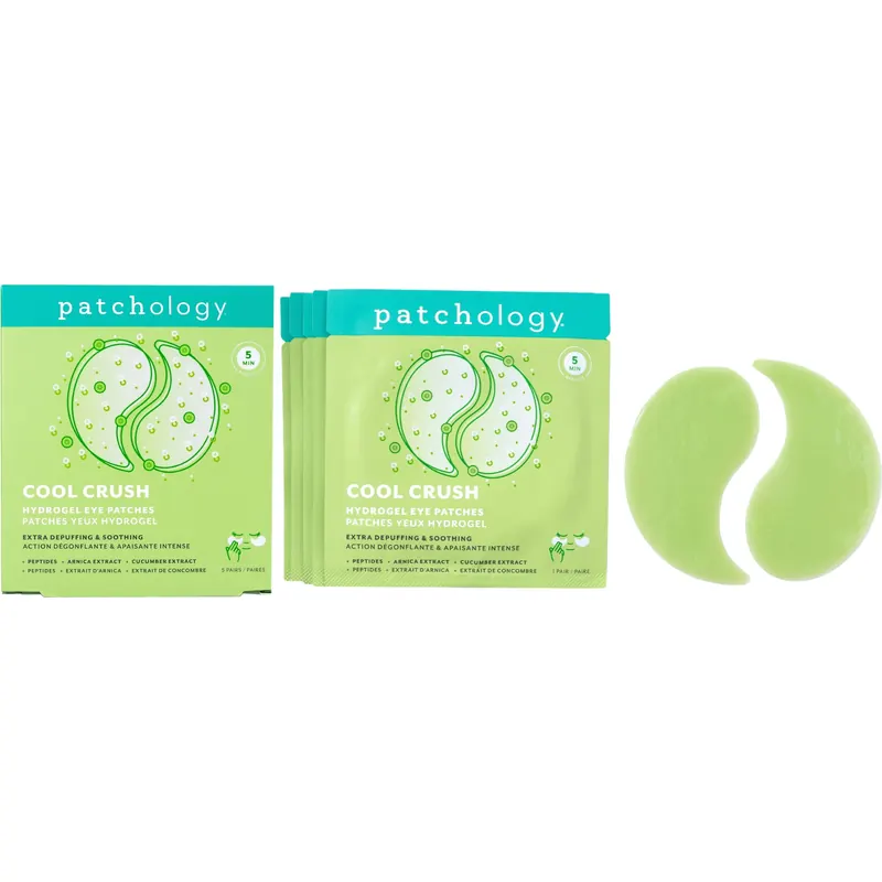 Patchology Serve Chilled Cool Crush Hydrogel Eye Patches, 5 paia