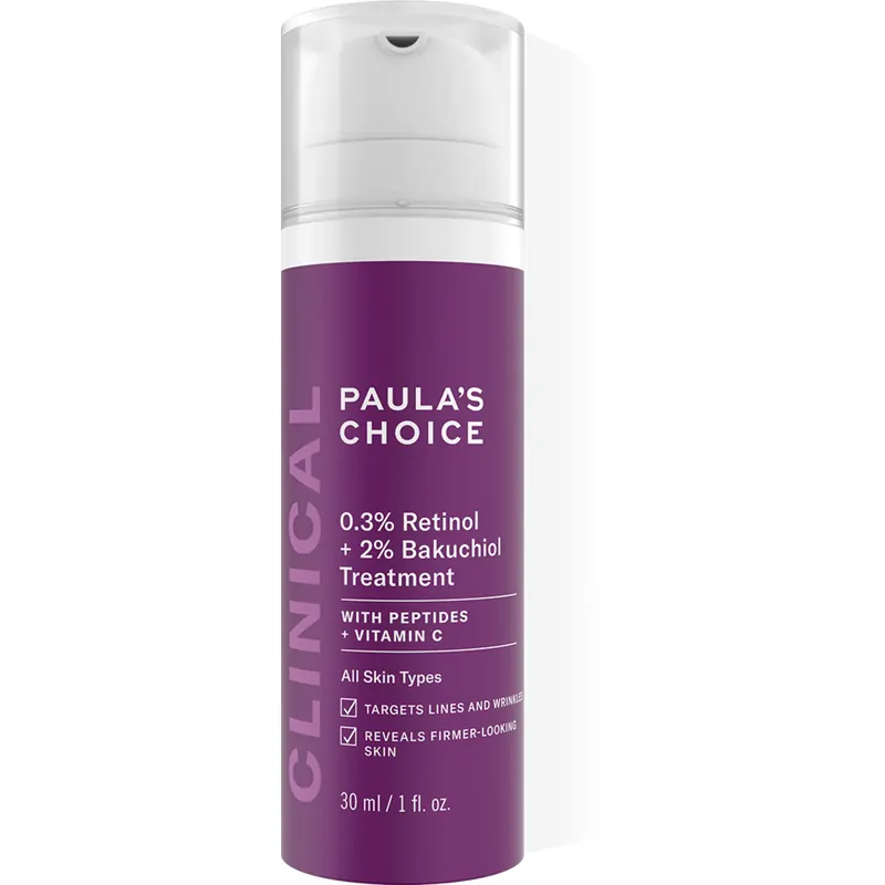 Paula's Choice Clinical 0,3% Retinol + 2% Bakuchiol Treatment, 30 ml