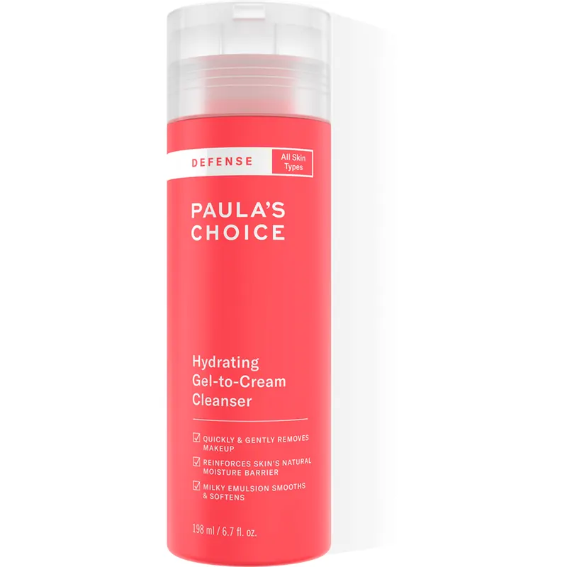Paula's Choice Defense Hydrating Gel-to-Cream Cleanser, 198 ml