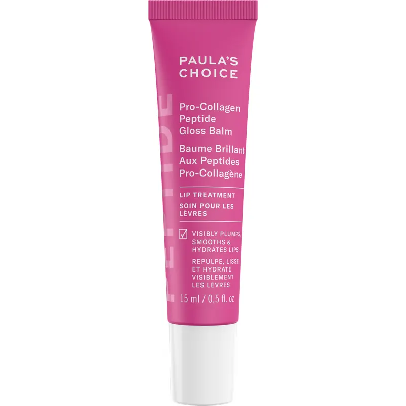 Paula's Choice Pro-Collagen Peptide Gloss Balm, Transparent (15 ml)
