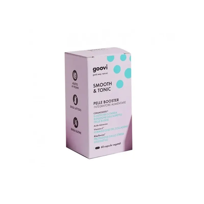 Pelle Booster SMOOTH & TONIC 60pz GOOVI | Pinalli