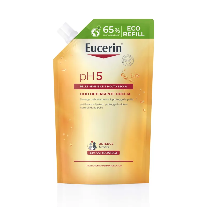 pH5 Olio Detergente Doccia Refill 400ml EUCERIN | Pinalli