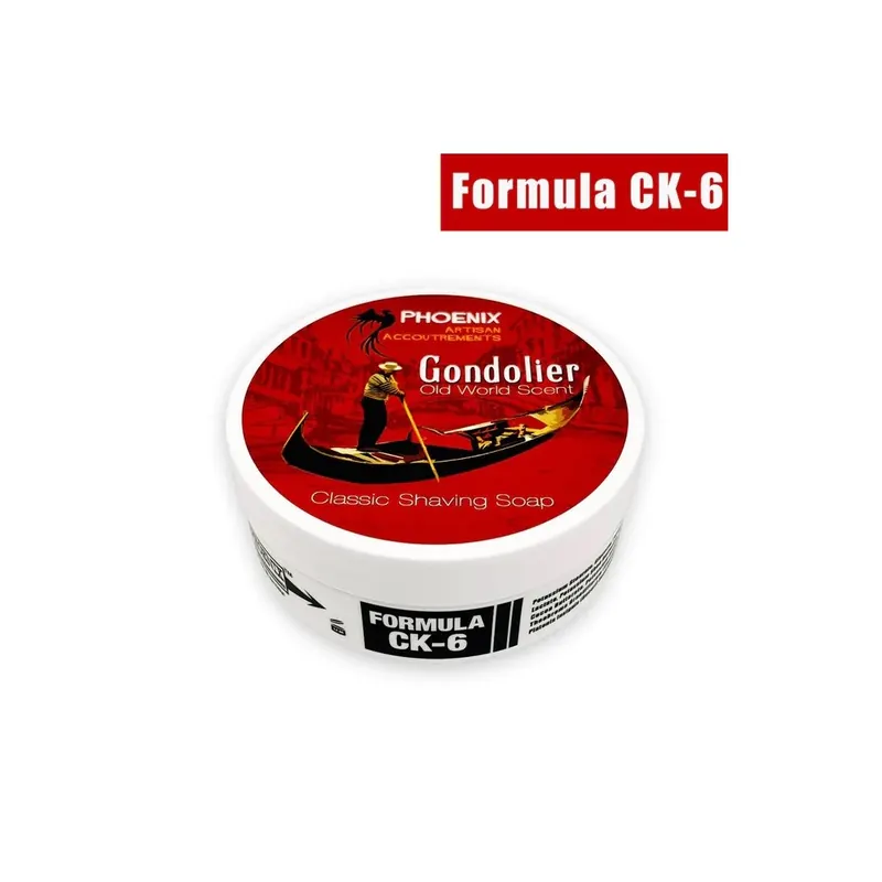 Phoenix Artisan Accoutrements Gondolier Classic Artisan CK6 Shaving Soap 113gr