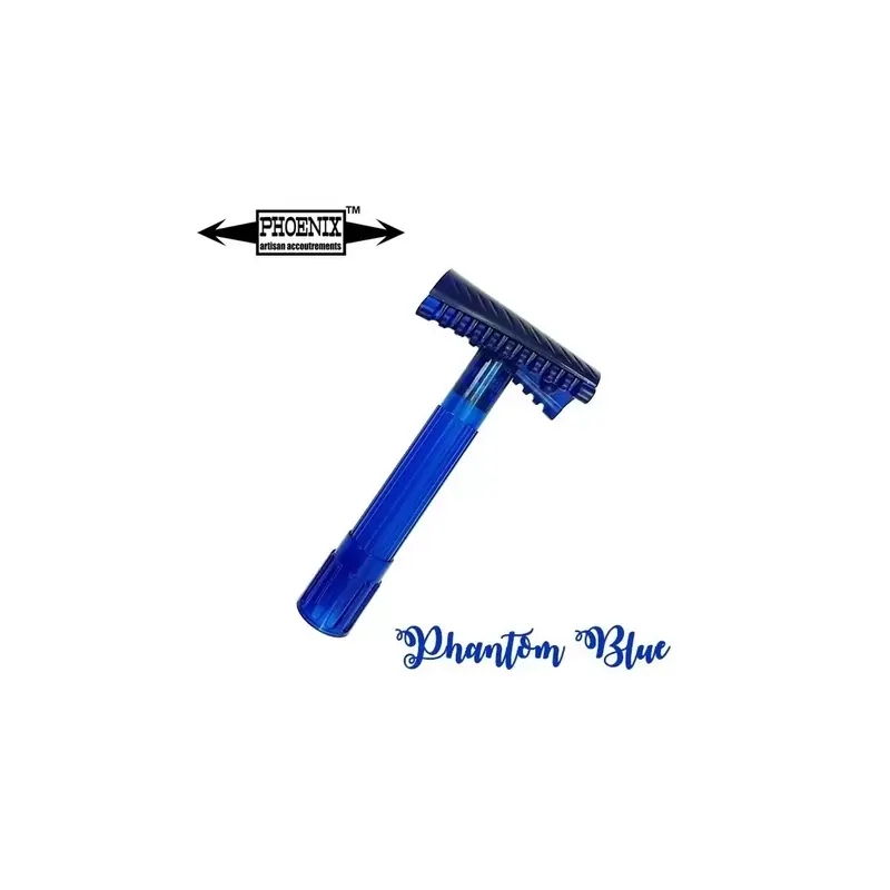 Phoenix Artisan Accoutrements Slant Phantom Open Comb Double Slant Safety Razor