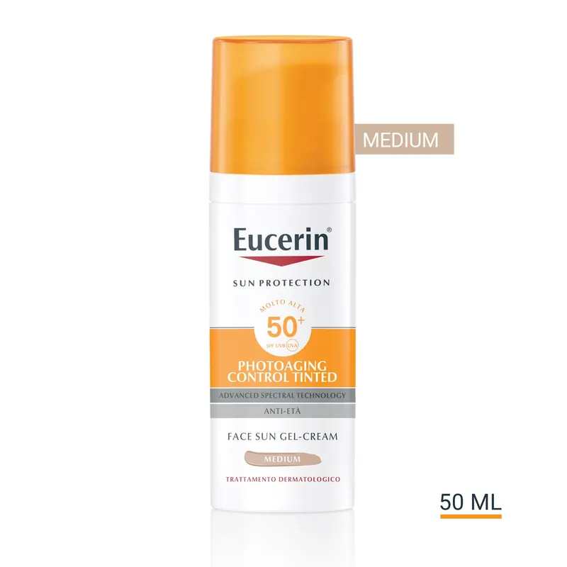 Photoaging Control Tinted Face Sun Gel-Creme SPF50+ EUCERIN | Pinalli