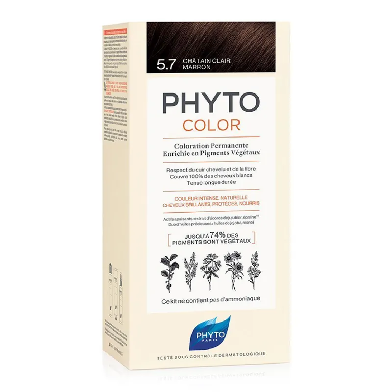 PHYTO PHYTOCOLOR Castano Chiaro Tabacco 5.7