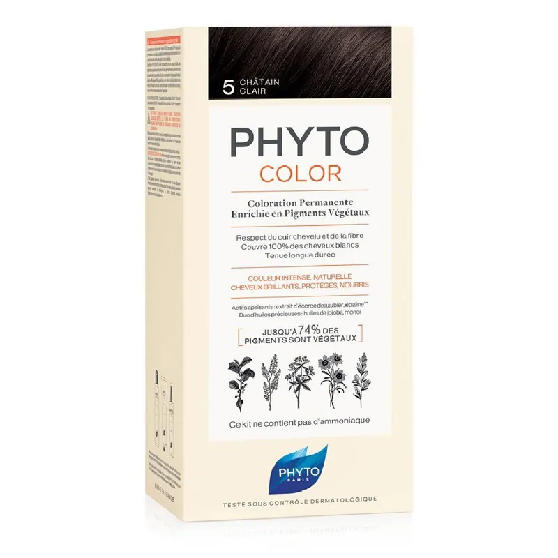 PHYTO PHYTOCOLOR Colorazione Permanente 5 Castano Chiaro