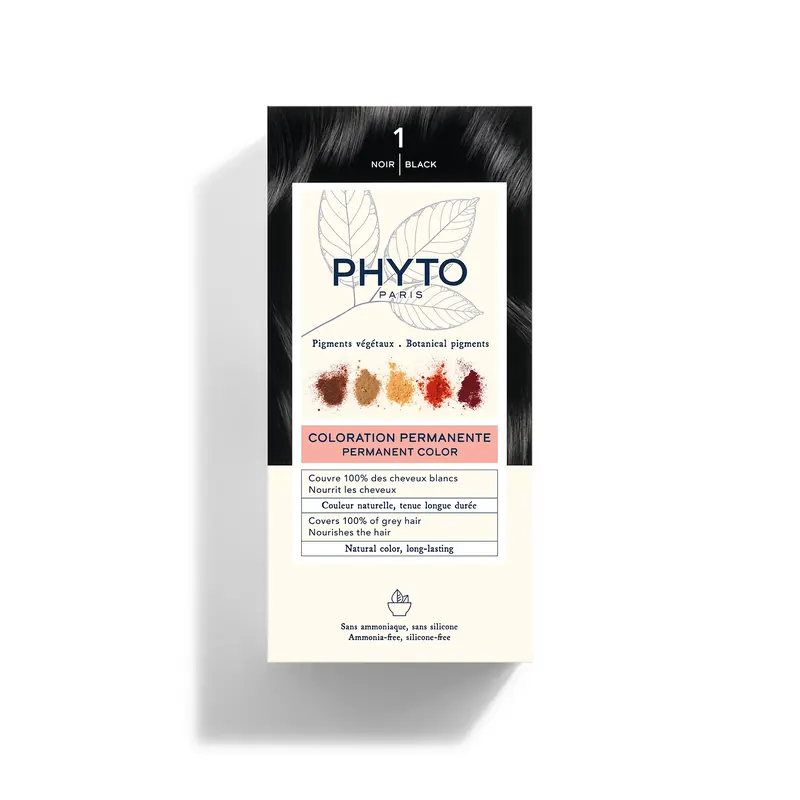 PHYTOCOLOR Colorazione Permanente 1 Nero PHYTO | Pinalli