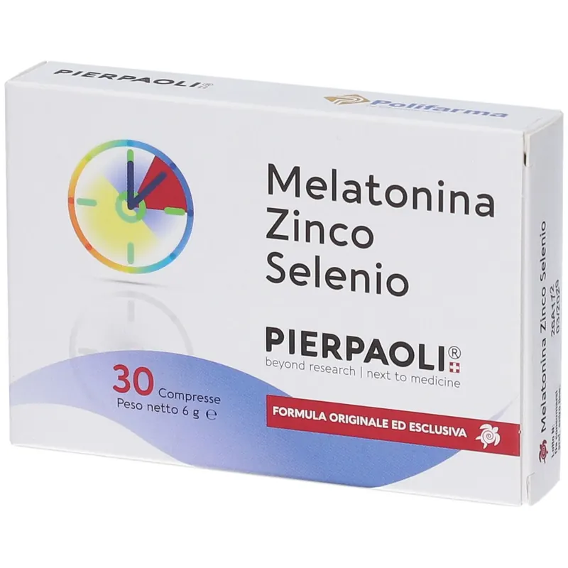 PIERPAOLI® Melatonina Zinco Selenio