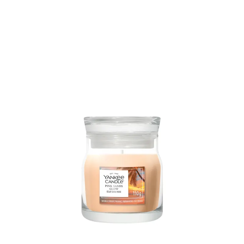 Pink Sands Glow SMALL YANKEE CANDLE | Pinalli
