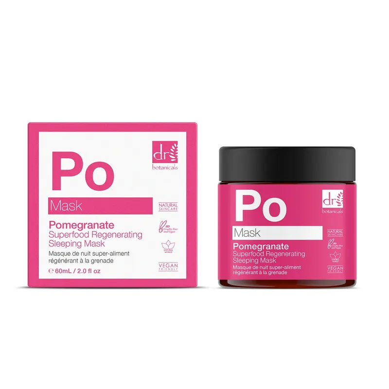 Pomegranate Superfood Regenerating Sleeping Mask DR. BOTANICALS | Pinalli