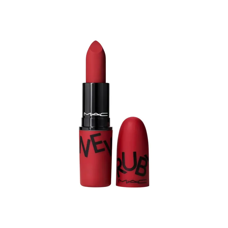 Powder Kiss Lipstick / Ruby's Crew Ruby New MAC | Pinalli