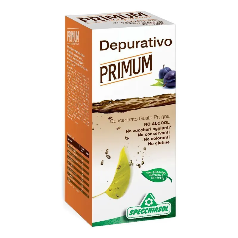 PRIMUM DEPURATIVO Concentrato Gusto Prugna