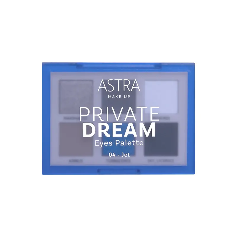 PRIVATE DREAM eyes palette 04 JET ASTRA MAKEUP | Pinalli