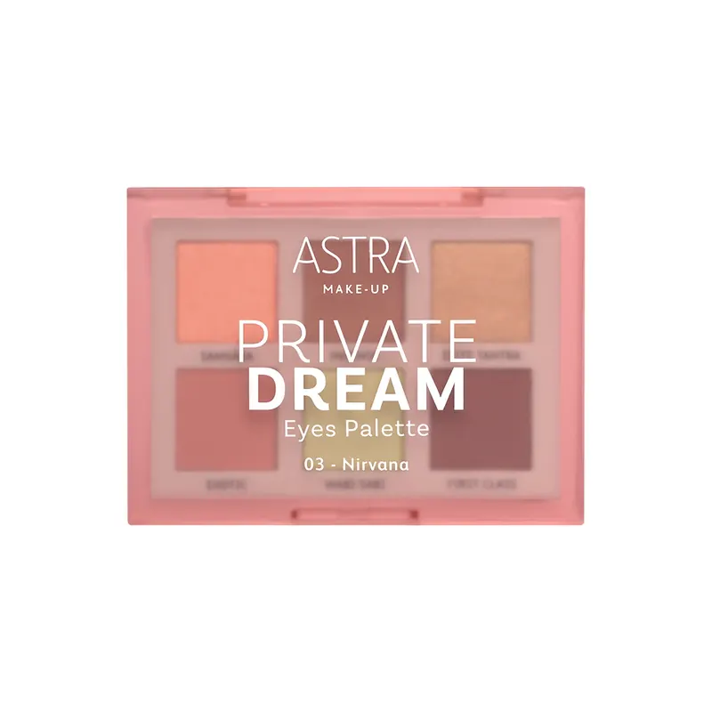 PRIVATE DREAM eyes palette ASTRA MAKEUP | Pinalli