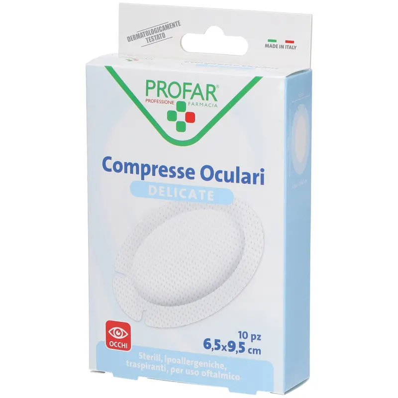 PROFAR® Compresse Oculari Delicate 6,5 x 9,5 cm
