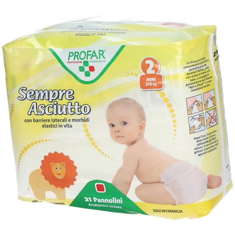 PROFAR® SempreAsciutto Taglia 2 Mini 3/6 Kg