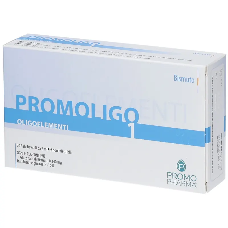 PromoPharma® PROMOLIGO 1 Bismuto Oligoelementi