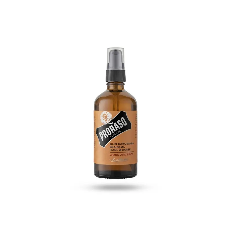 Proraso wood and spice beard oil 100 ml.