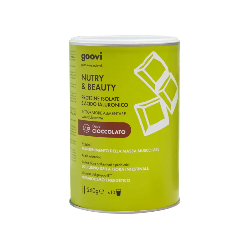 Proteine in polvere - cioccolato NUTRY & BAUTY GOOVI | Pinalli