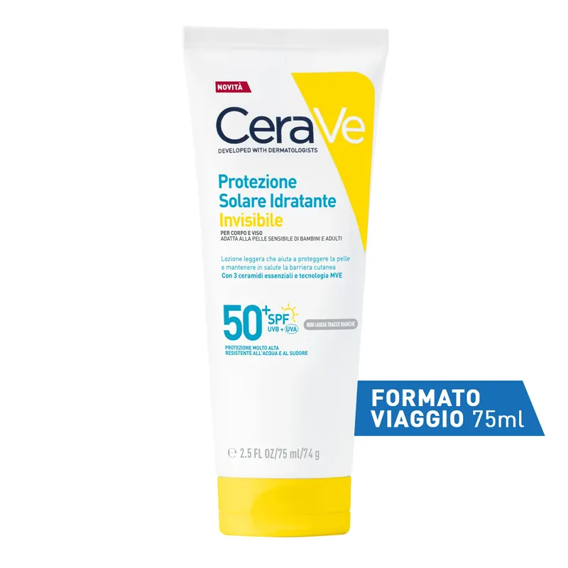 Protezione Solare Idratante Invisibile SPF50+ CERAVE | Pinalli
