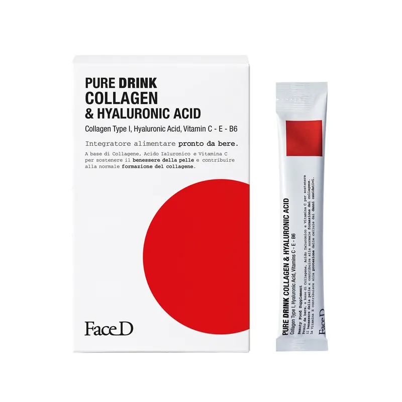 Pure Drink Collagen & Hyaluronic Acid FACED | Pinalli