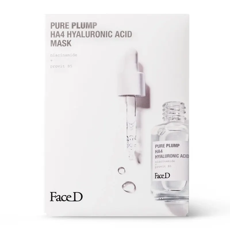 Pure Plump HA4 Hyaluronic Acid Mask 5pz FACED | Pinalli