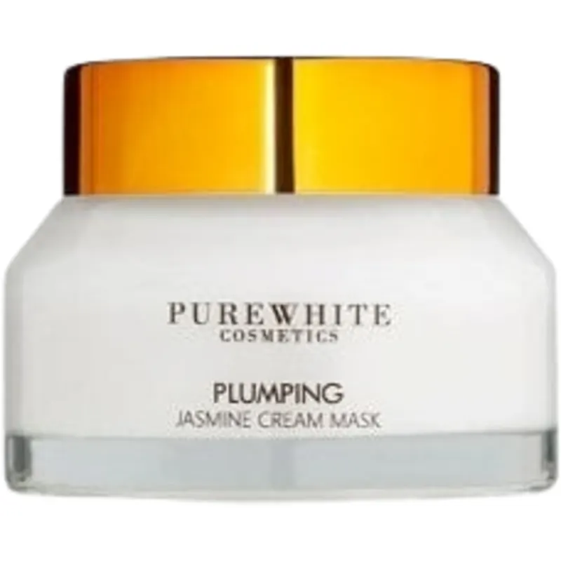 Pure White Cosmetics Plumping Jasmine Cream Mask, 50 ml