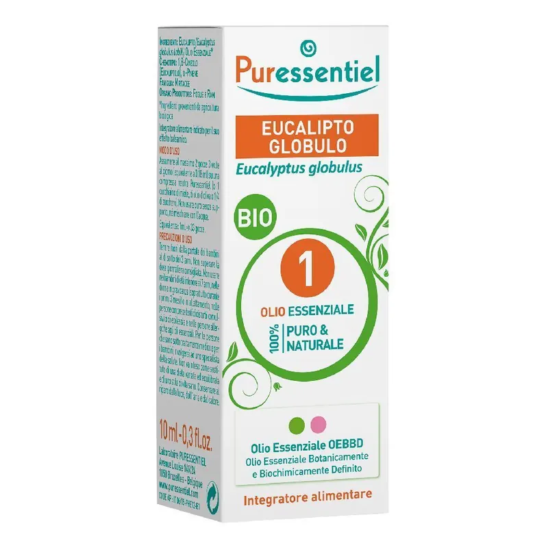 Puressentiel Eucalipto Globulo Bio Olio Essenziale
