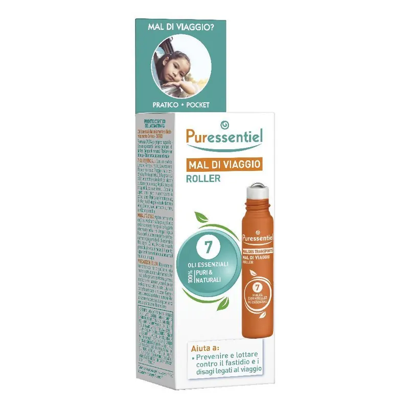 Puressentiel Mal di Viaggio Roller