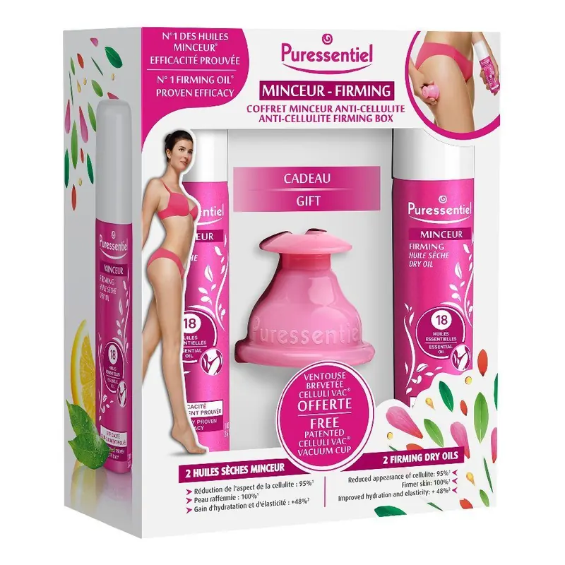 Puressentiel Snellente Cofanetto Anticellulite Zone Ribelli