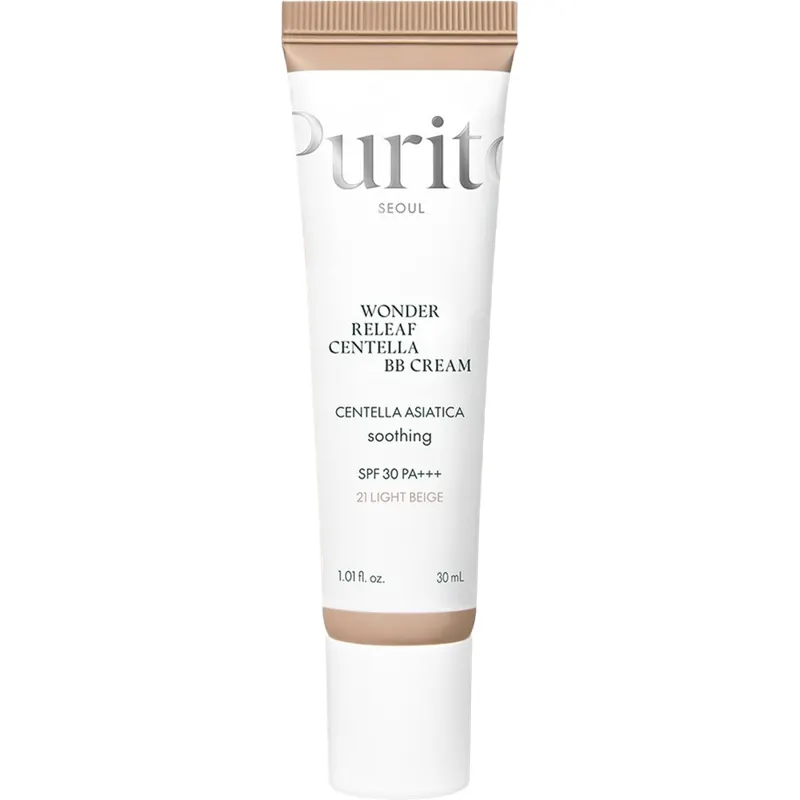 PURITO Wonder Releaf Centella BB Cream SPF 30 PA+++, 23 Natural Beige (30 ml)