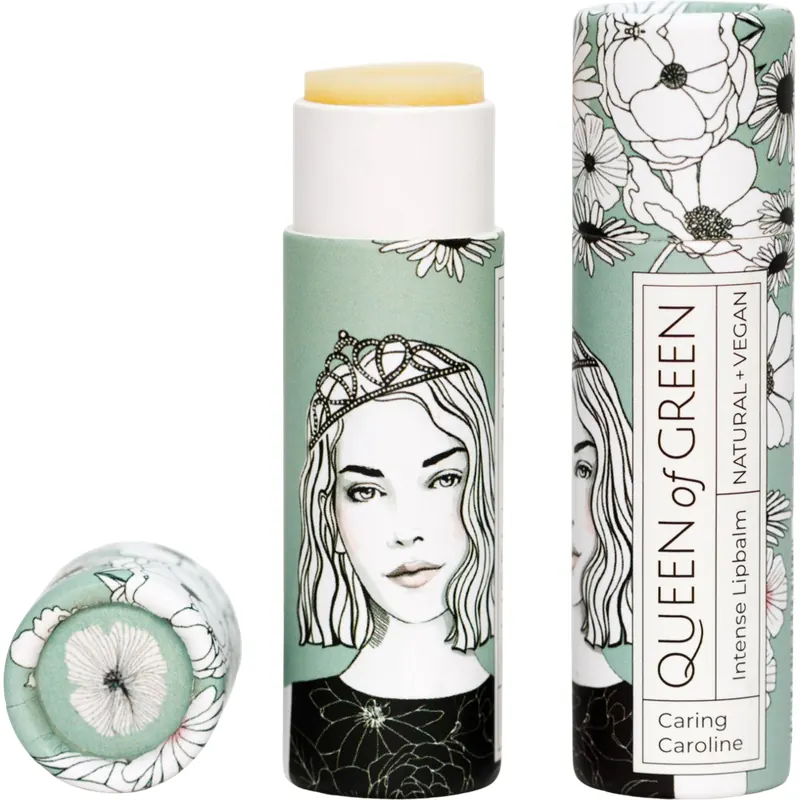 Queen of Green Caring Caroline Intense Lip Balm, 9 g