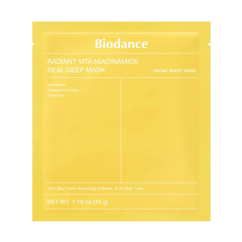 Radiant Vita Niacinamide Real Deep Mask BIODANCE | Pinalli