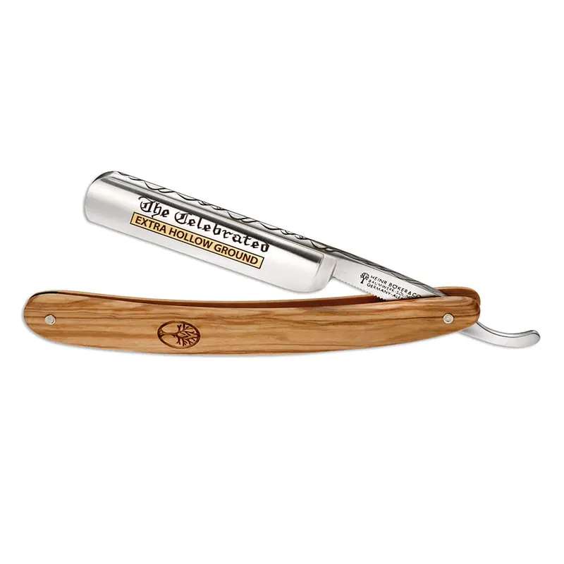 Rasoio Boker The Celebrated Olive 5/8 – Punta tonda