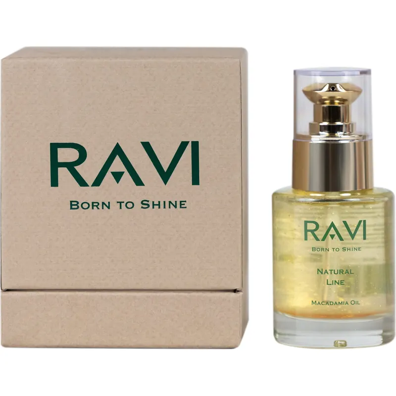 RAVI Born to Shine Macadamia Oil with Gold, 50 ml