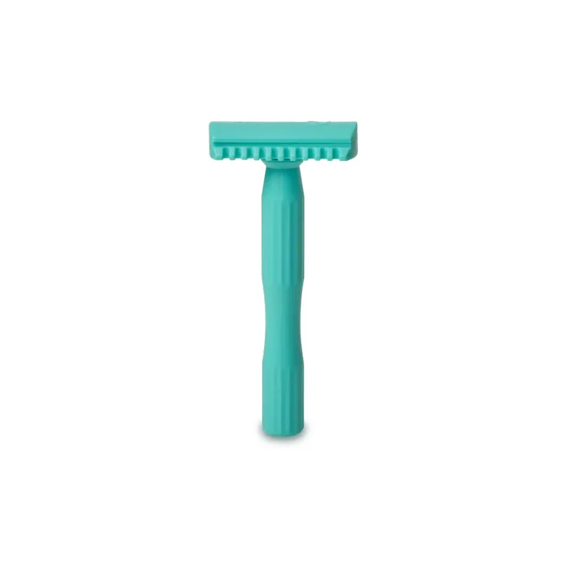 Razorine Safety Razor Turquoise Open Comb