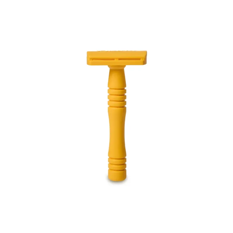 Razorine Safety Razor Yellow Butterscotch Closed Comb
