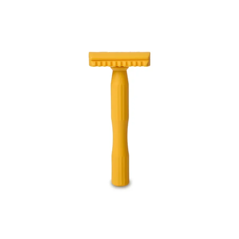 Razorine Safety Razor Yellow Butterscotch Open Comb