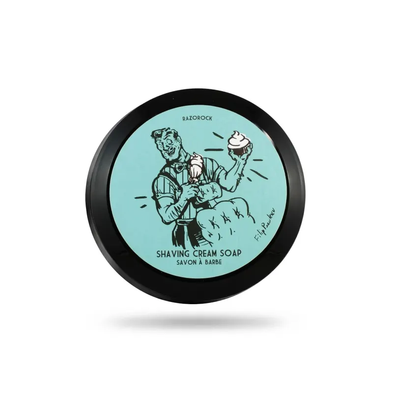 Razorock Blue Barbershop Shaving Soap 150ml