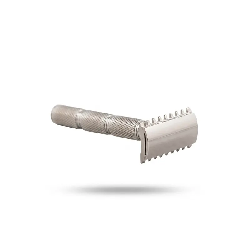 Razorock Game Changer 0.84 Jaws Super Knurl Safety Razor