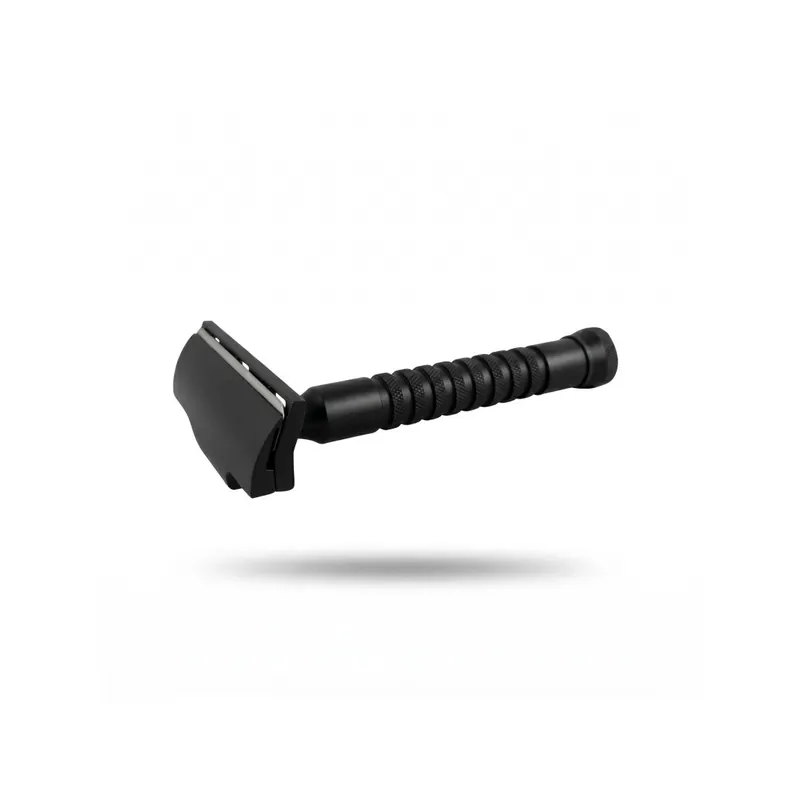 Razorock Hawk Black Anodized Safety Razor