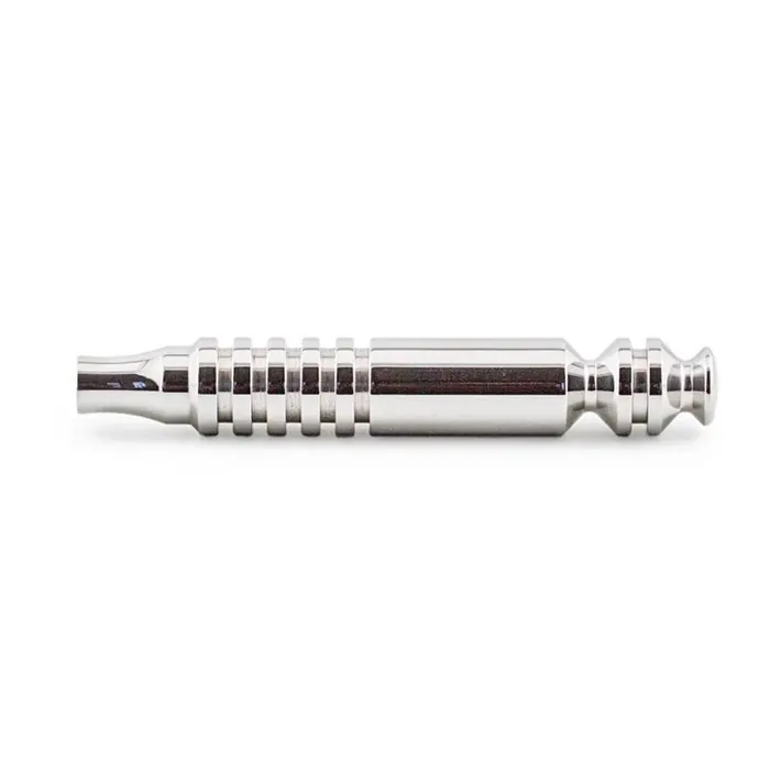 Razorock manico Haloed ufo in acciaio inox 316l per rasoi di sicurezza 85mm