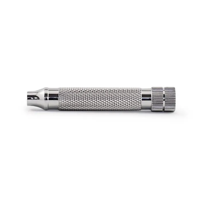 Razorock manico HD in acciaio inox 316l per rasoi di sicurezza 82mm