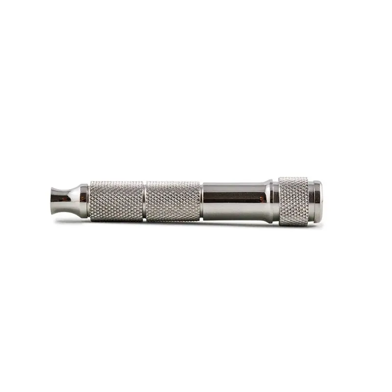 Razorock manico Radio Knob in acciaio inox 316l per rasoi di sicurezza 85mm